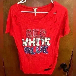 Bibi Red White and Blue Women’s Tee